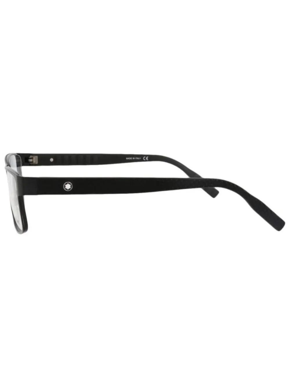New Montblanc Mens Square/Rectangle Black Black Transparent Fashion Designer Eye